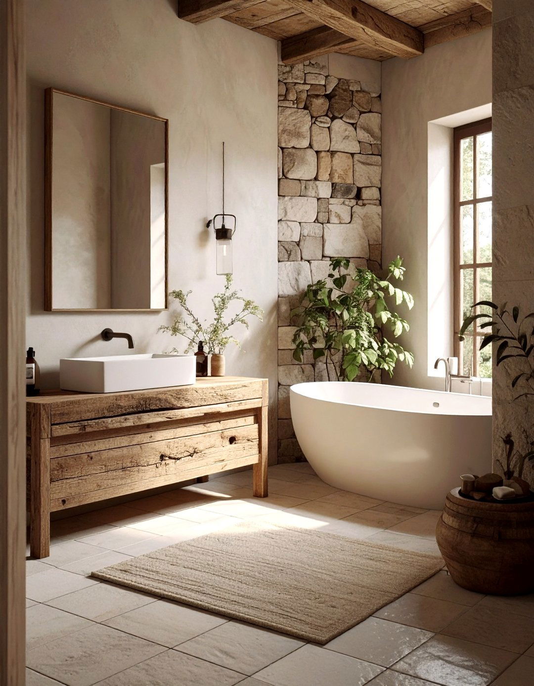Wabi sabi bathroom - 30 zen bathroom ideas