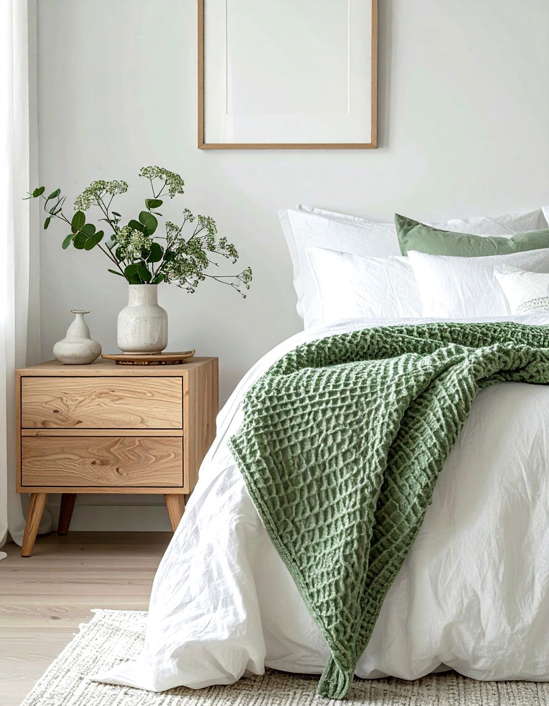 Waffle Knit Cotton - 30 cozy throw ideas