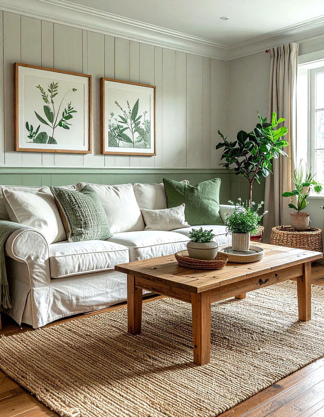 Wainscoting - 30 living room molding ideas