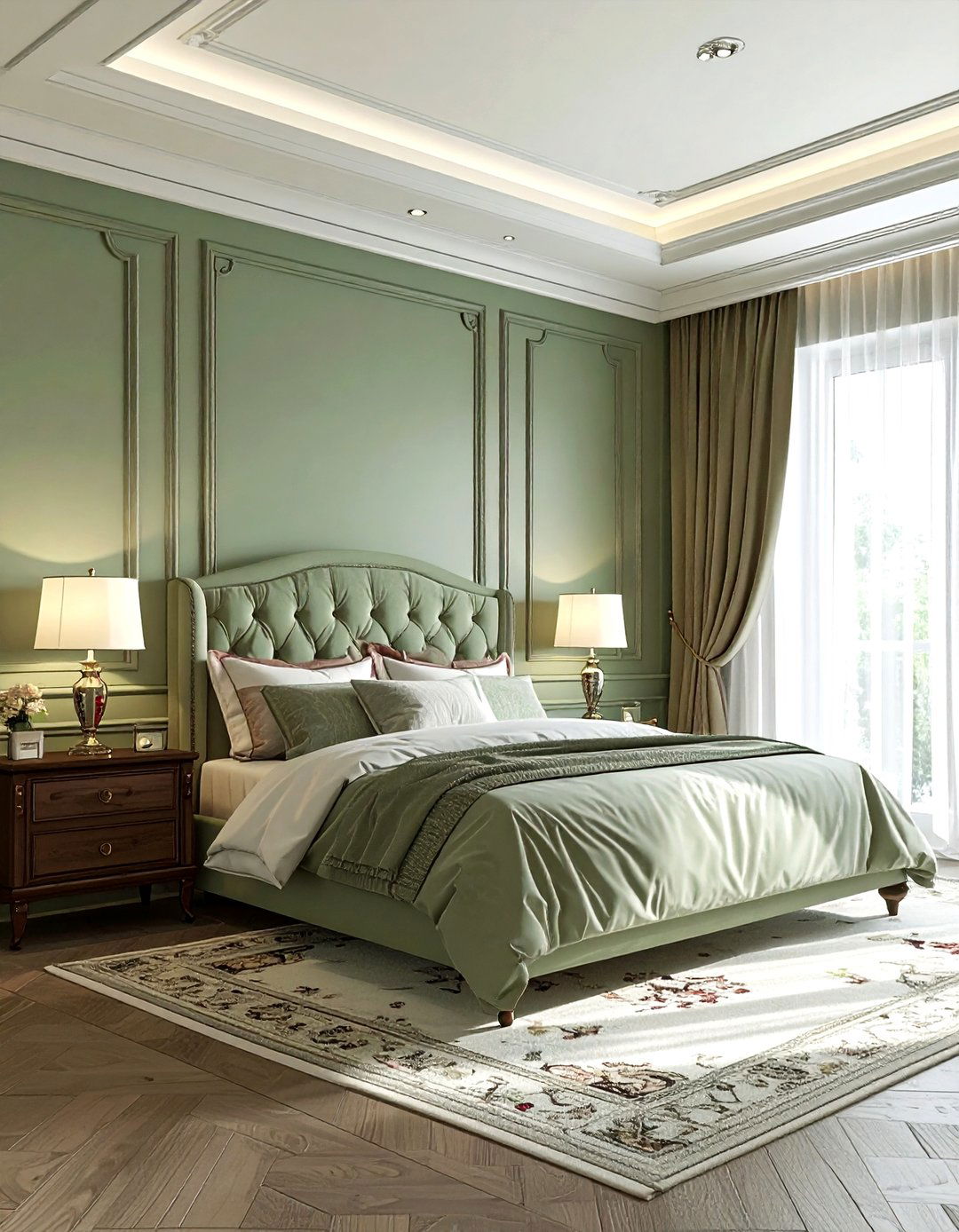 Wainscoting Wall Panel - 30 bedroom backsplash ideas