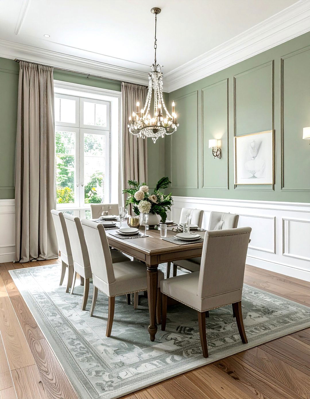 Wainscoting Wall Panels - 30 rich decor ideas