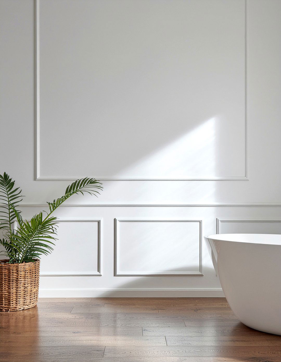 Wainscoting Wall - 30 bathroom timeless element ideas