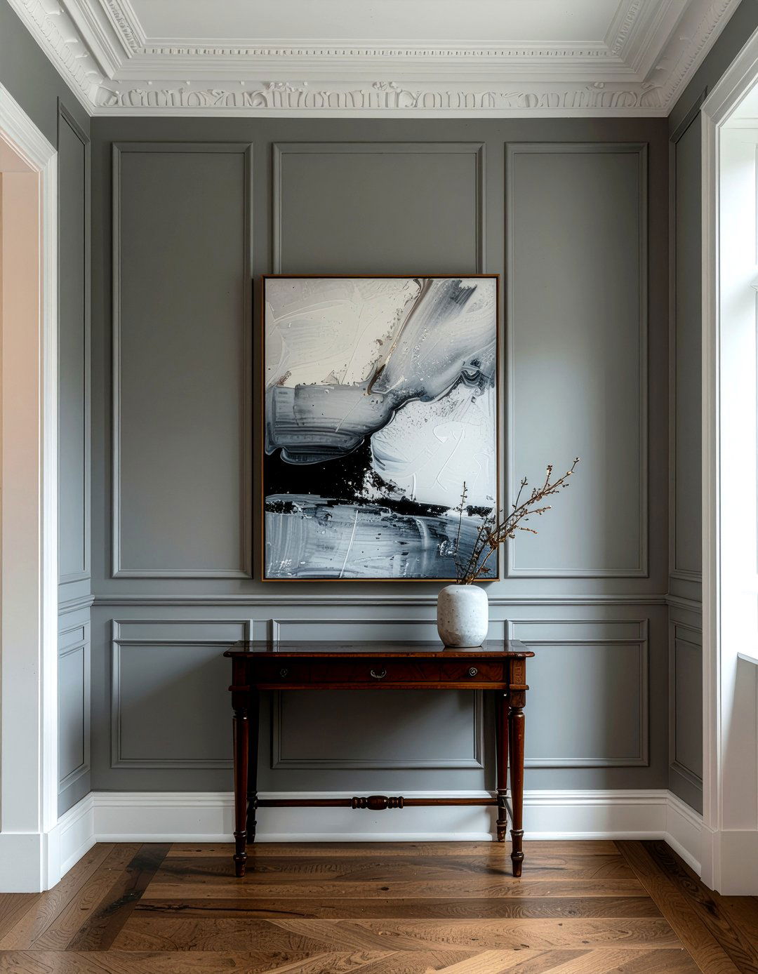 Wainscoting wall - 30 feature wall ideas