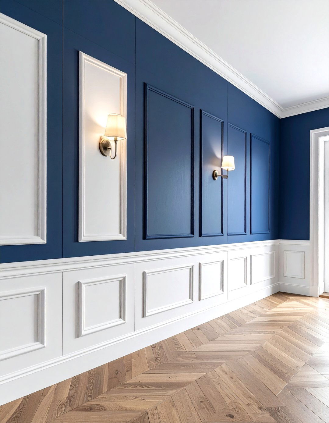 Wainscoting wall paneling - 30 old money decor ideas