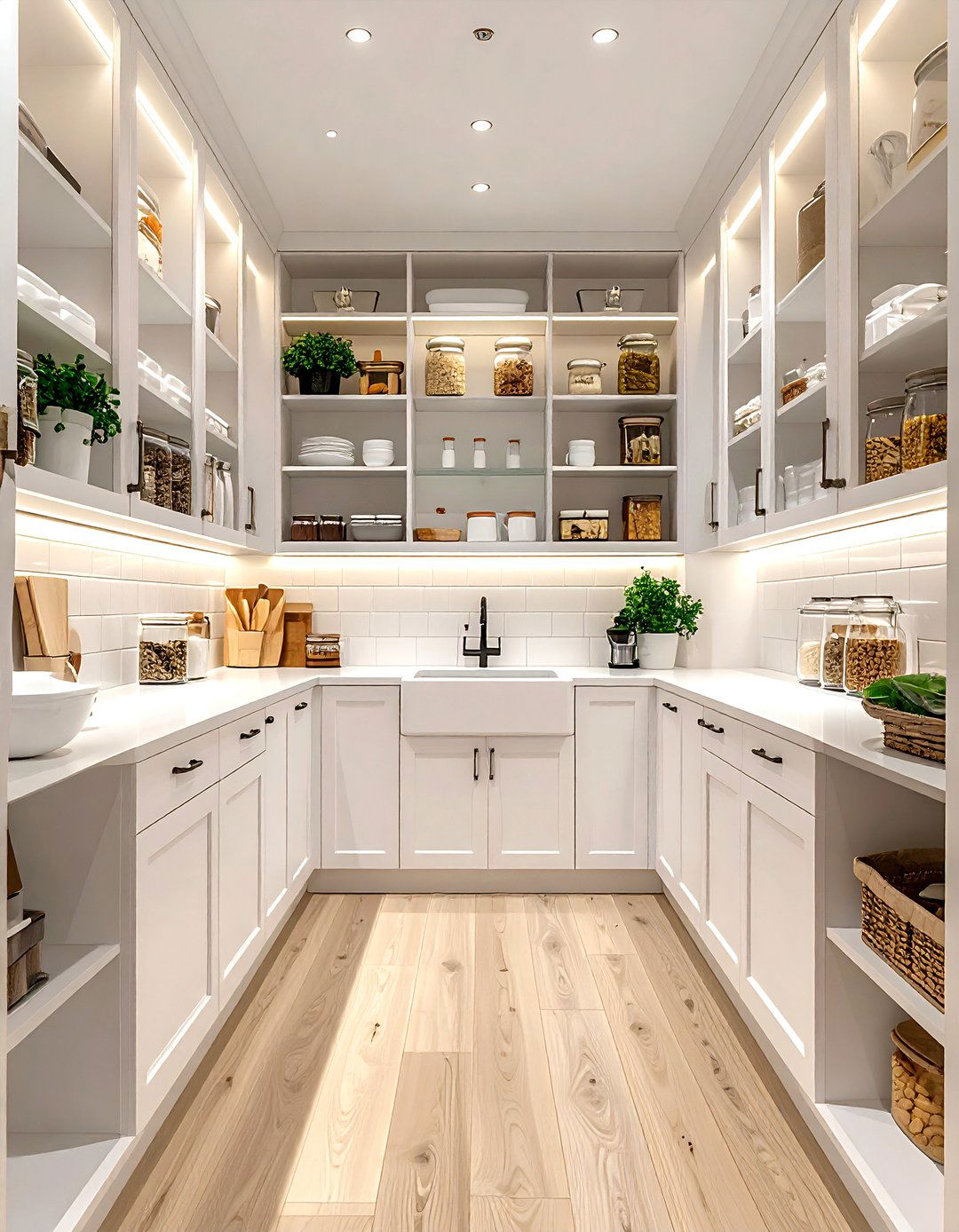 Walk In Butler Pantry - 30 scaled kitchen ideas