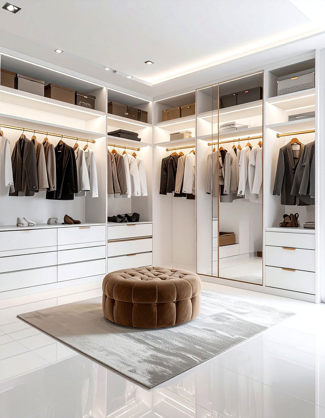 Walk In Closet - 30 inviting decor ideas