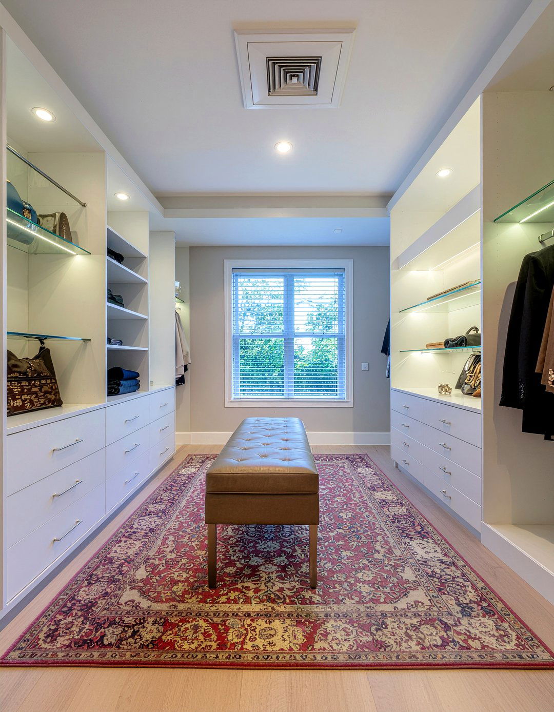 Walk In Closet Organization - 30 penthouse bedroom ideas