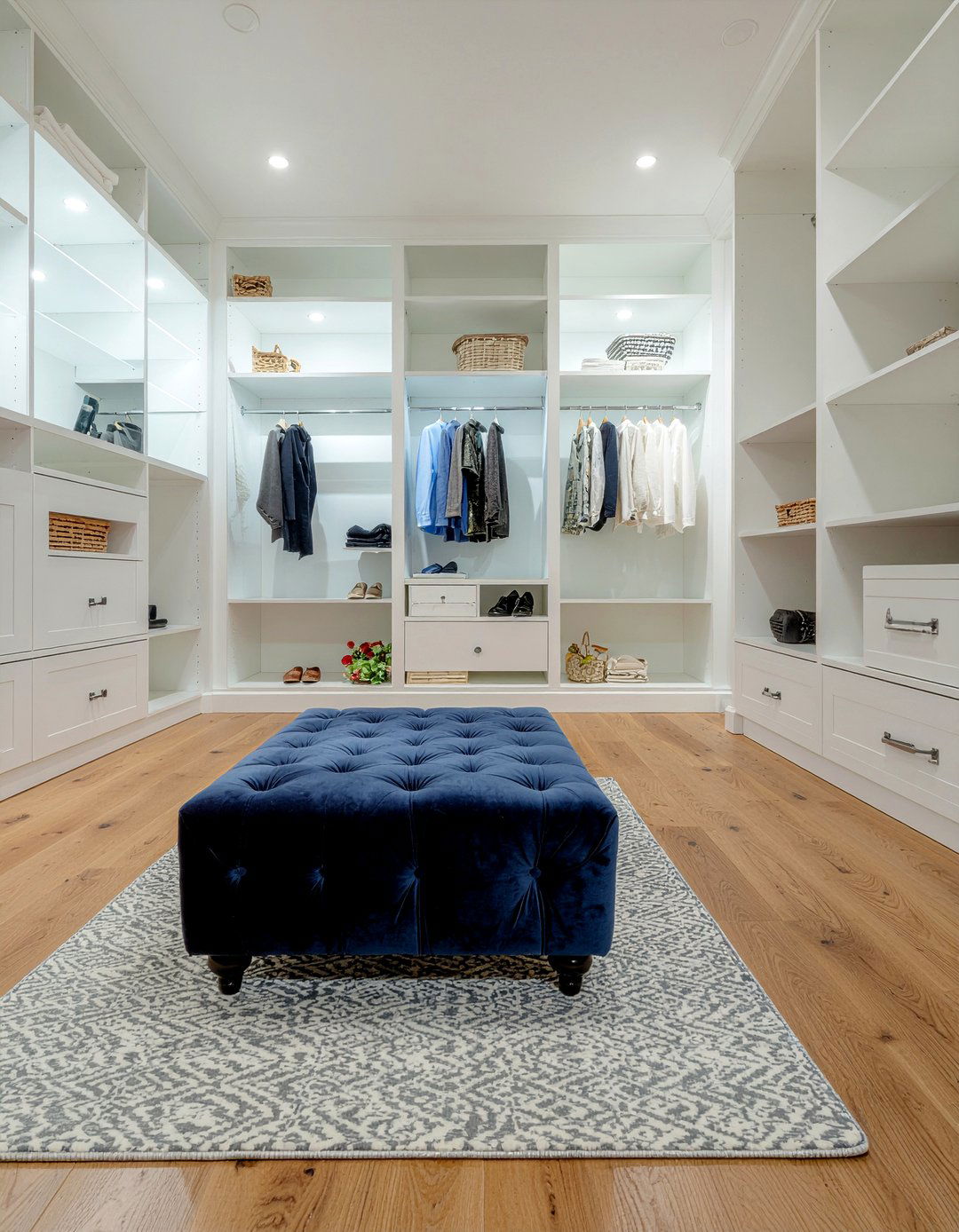 Walk In Closet Seating - 30 bedroom walk-in closets