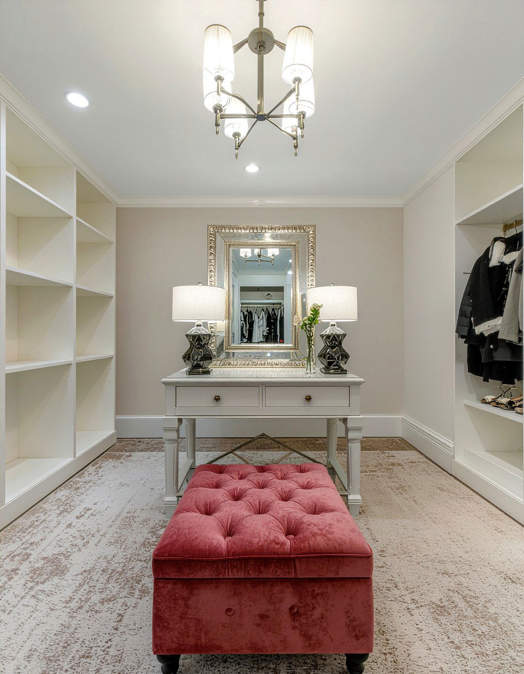 Walk In Closet Vanity - 30 bedroom modern vanity designs