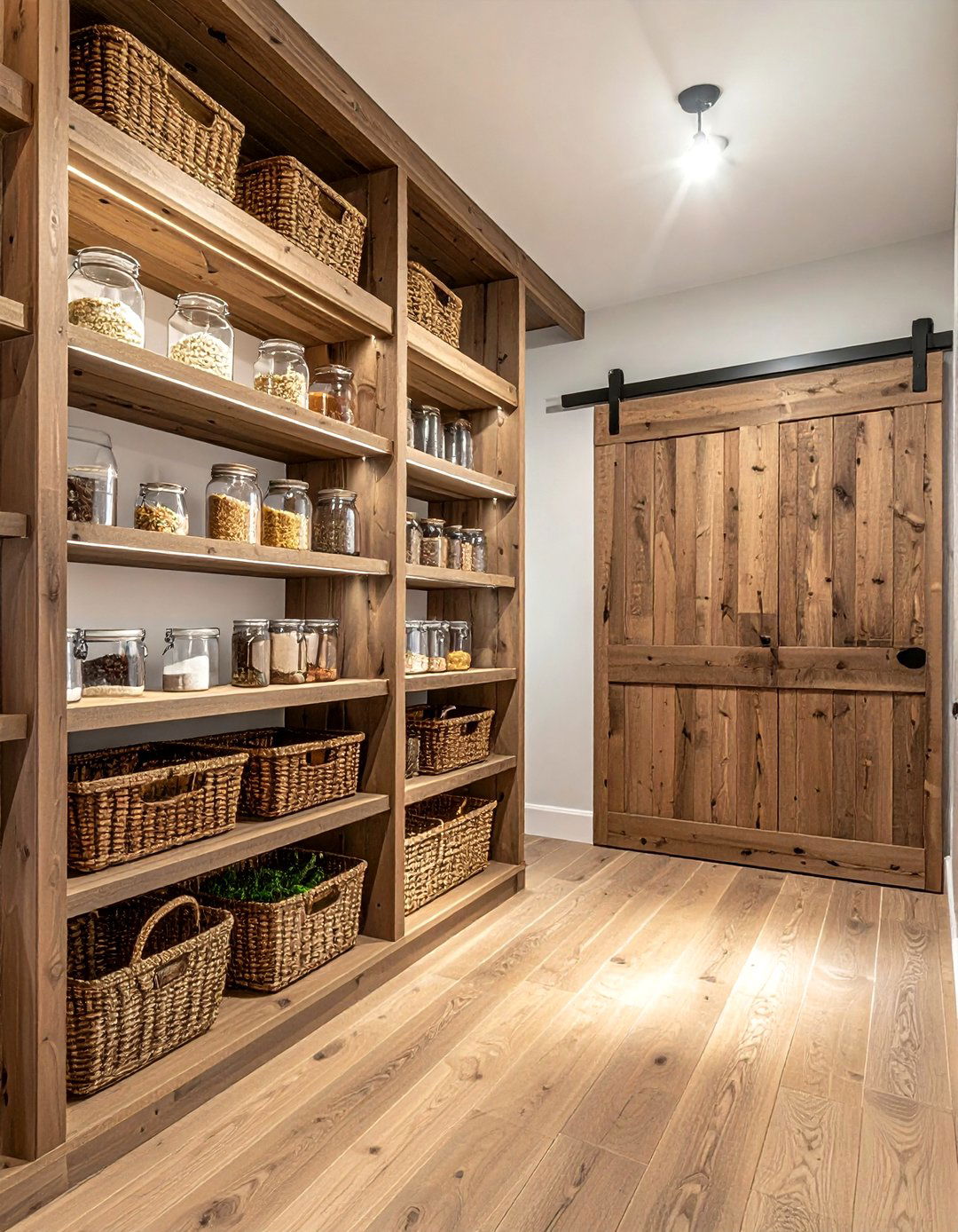Walk In Pantry - 30 American country kitchen ideas