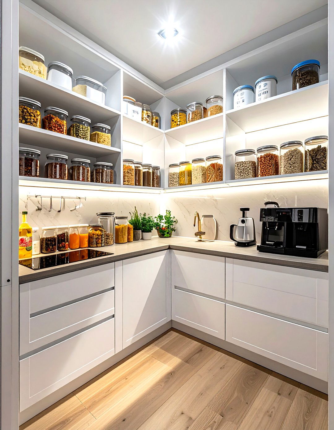 Walk In Pantry - 30 finished kitchen ideas