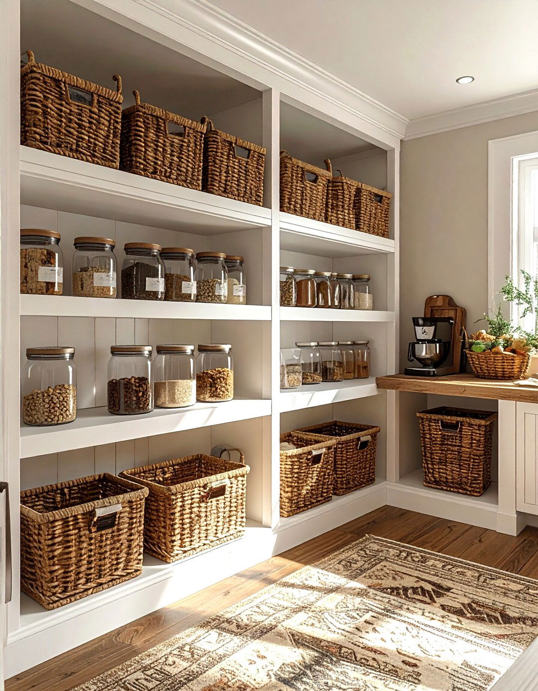 Walk In Pantry - 30 kitchen redesign ideas