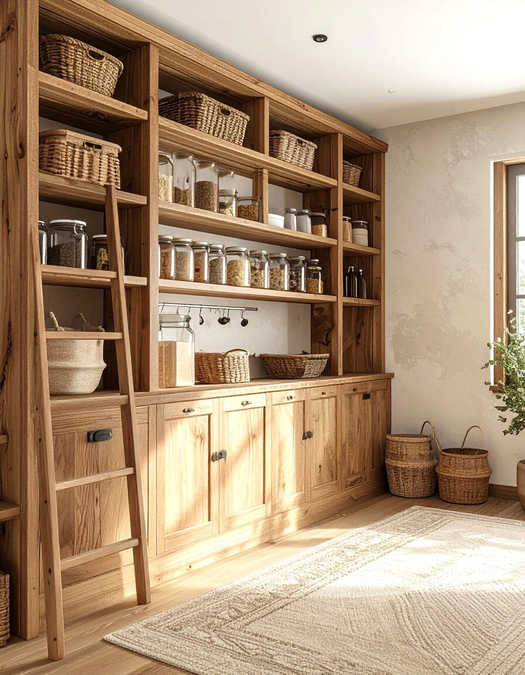 Walk In Pantry - 30 kitchen timeless element ideas