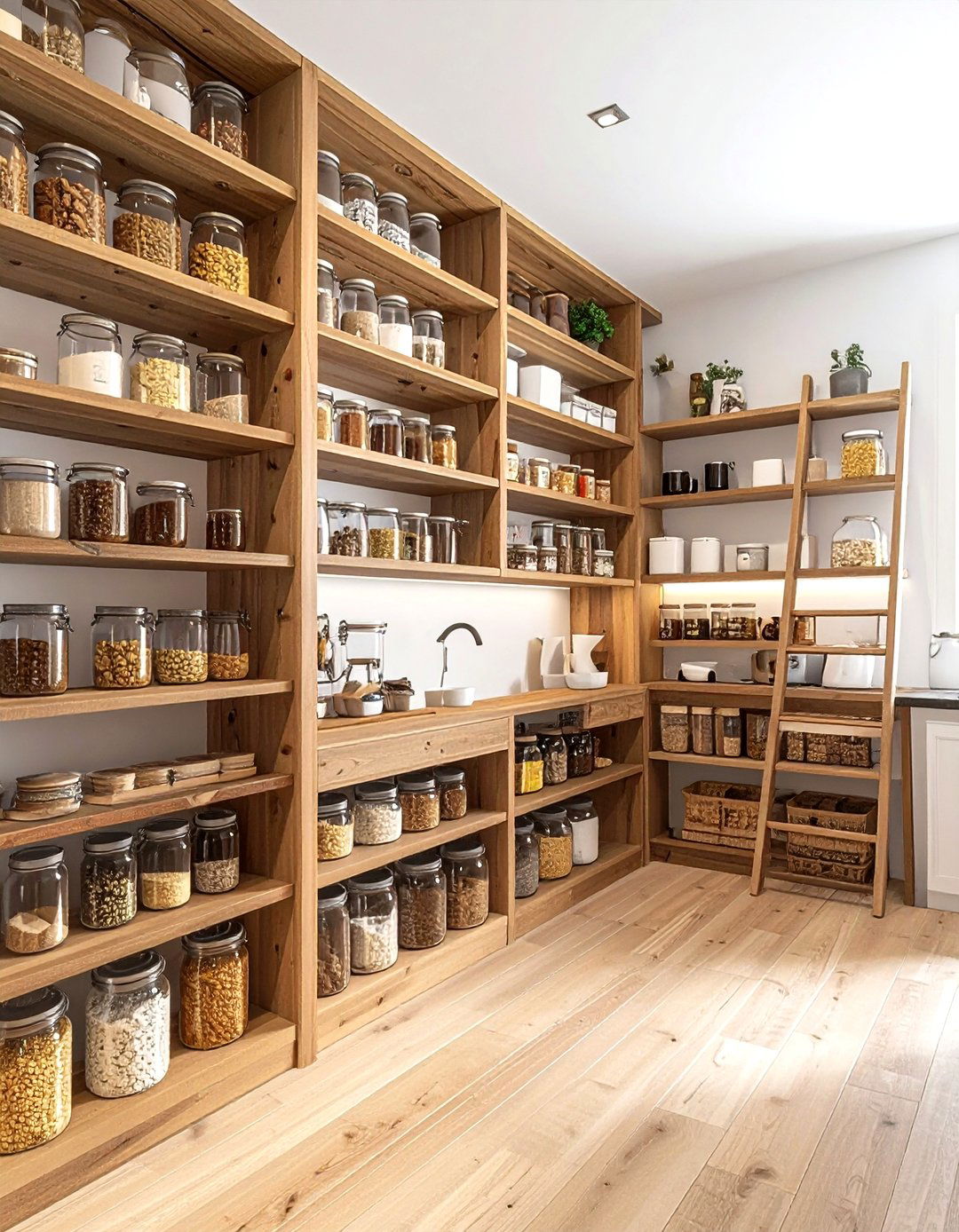 Walk In Pantry - 30 social kitchen ideas