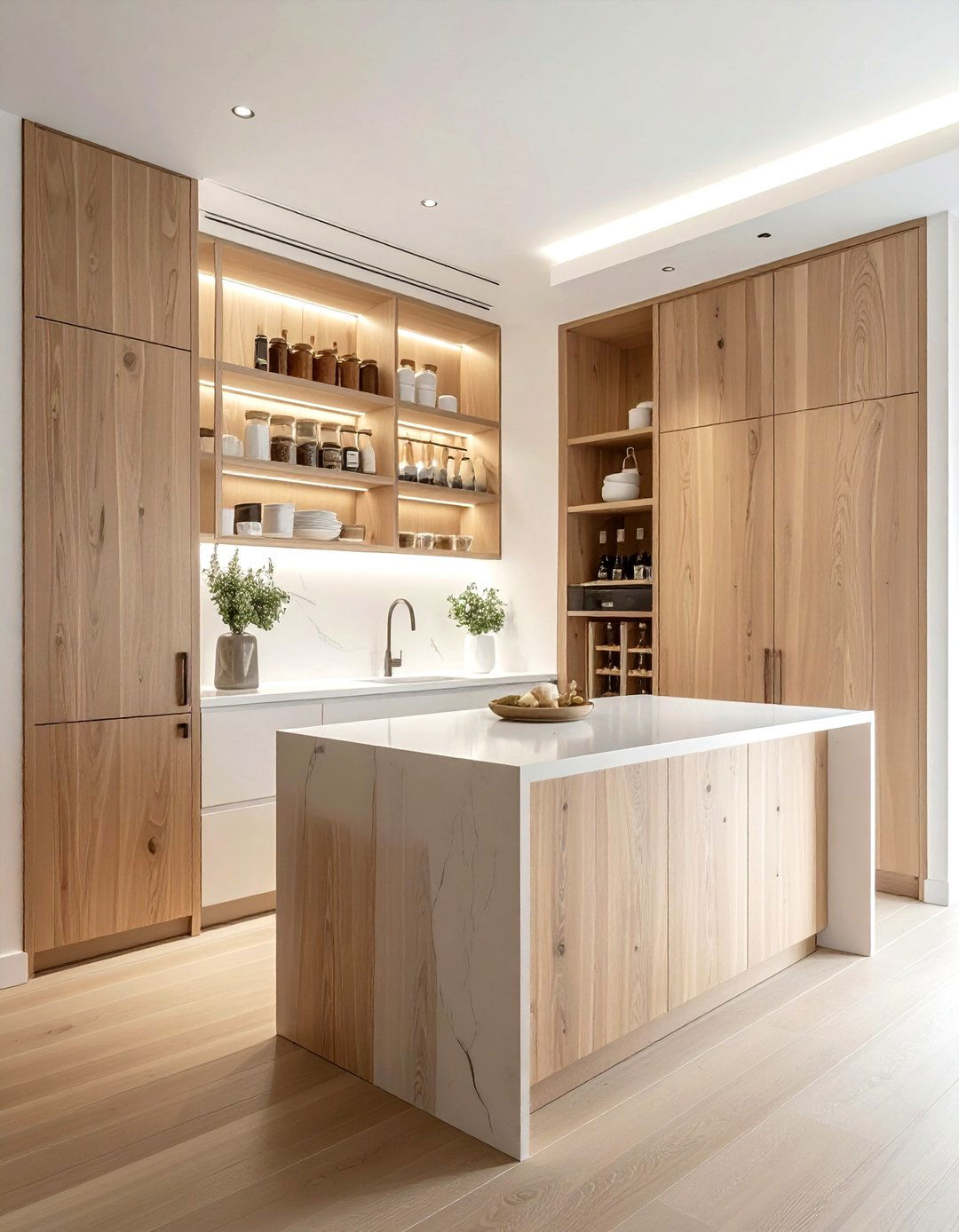 Walk In Pantry Behind Cabinet Doors - 30 hidden pantry kitchen ideas