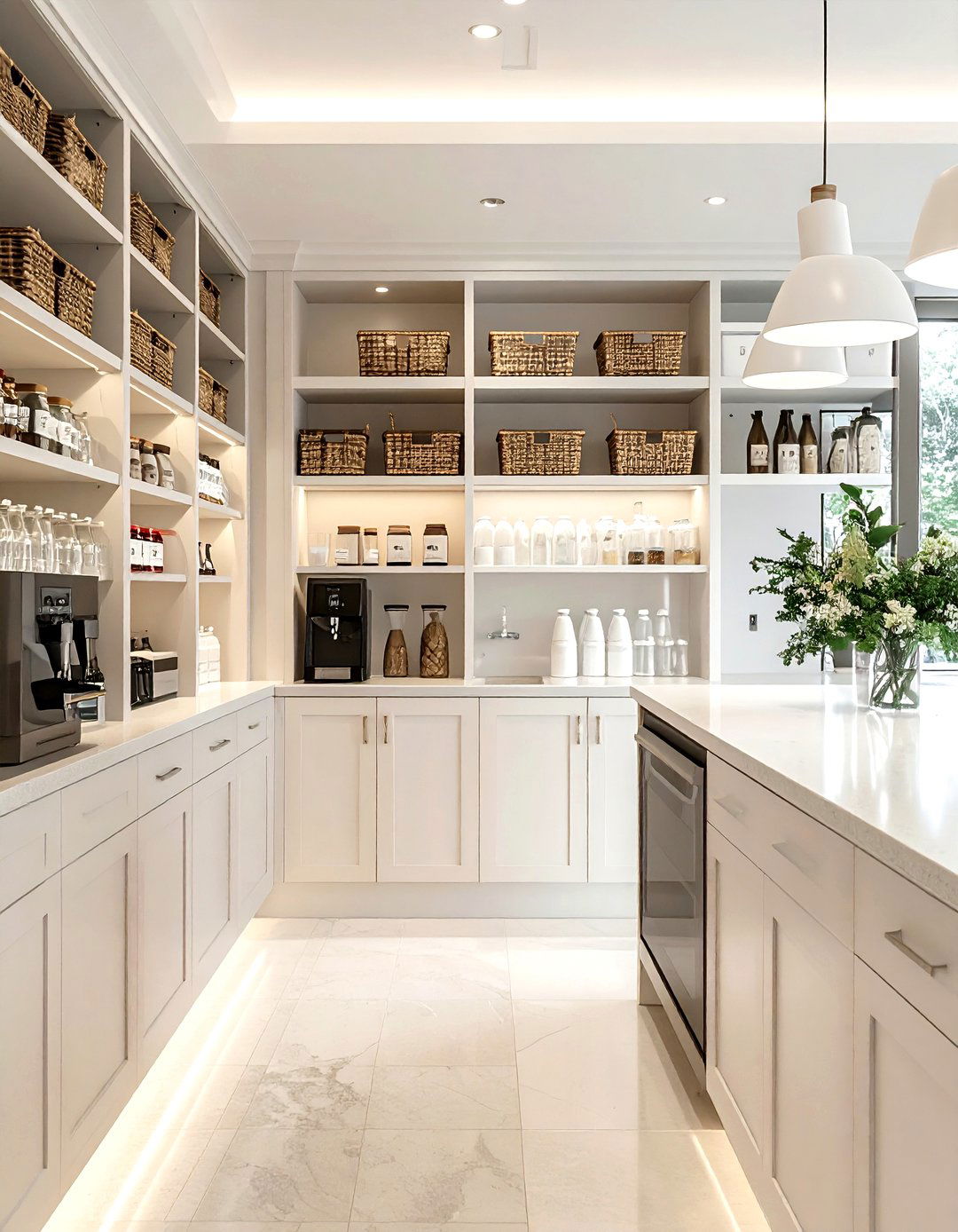 Walk In Pantry Beverage Bar - 30 kitchen home bar ideas