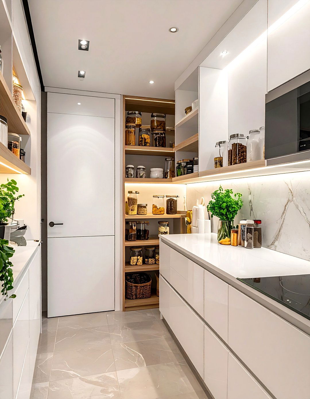 Walk In Pantry Kitchen - 30 contemporary kitchen ideas