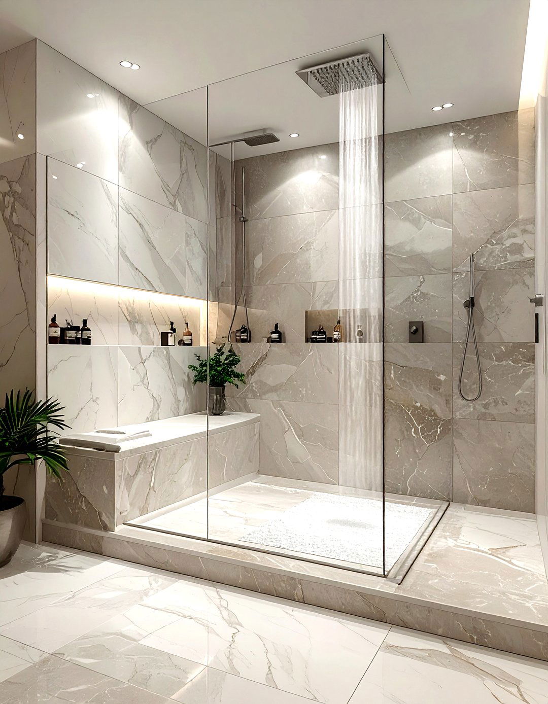 Walk In Shower - 30 must-see bathroom ideas