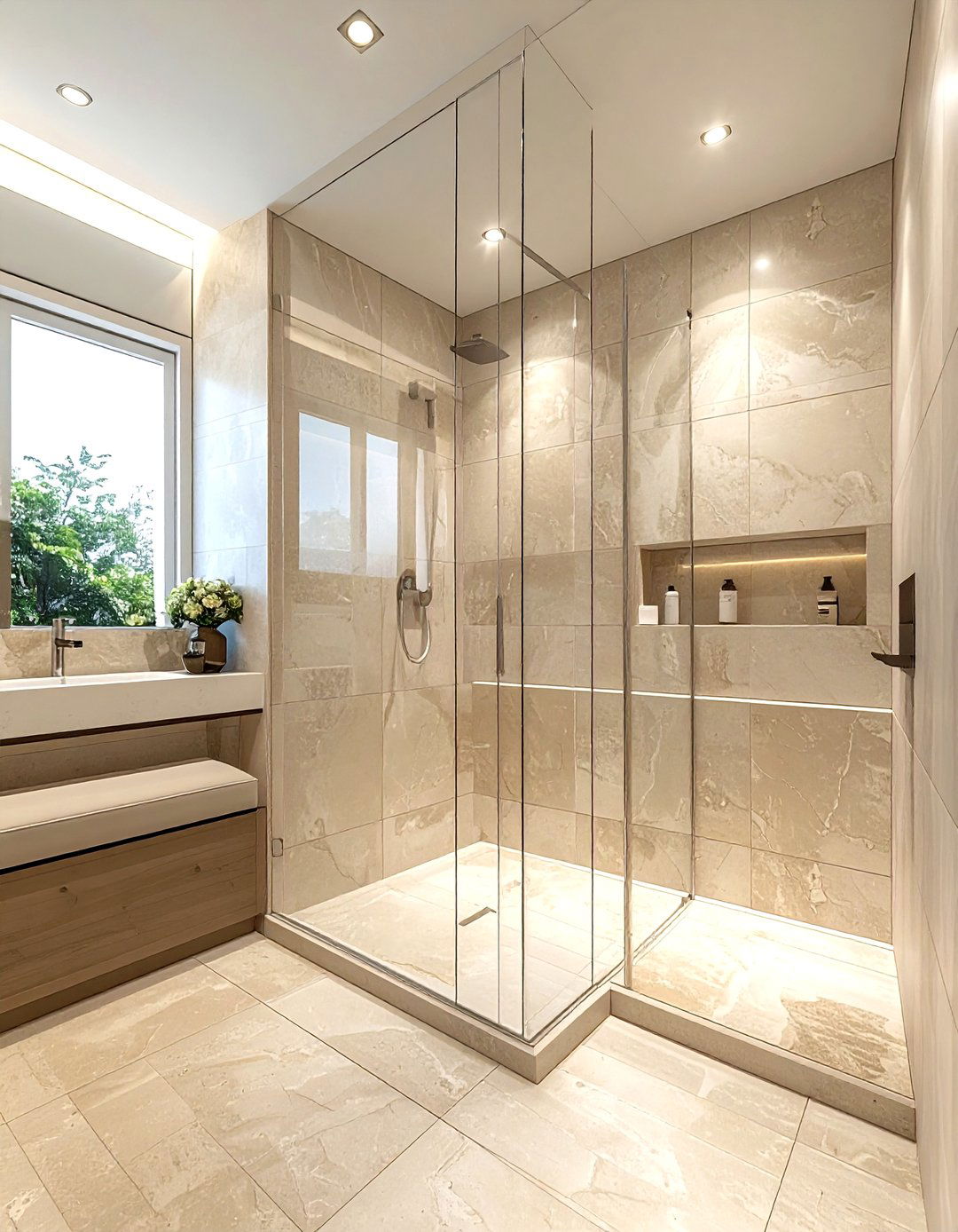 Walk In Shower - 30 popular bathroom ideas