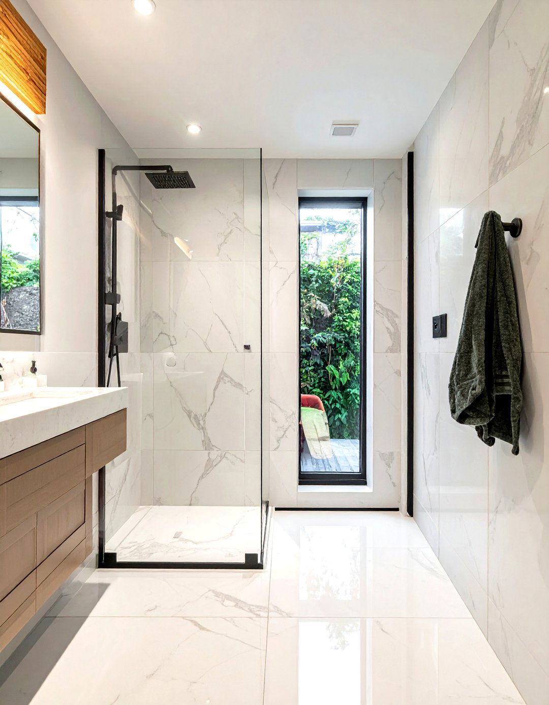 Walk In Shower - 30 transitional bathroom ideas