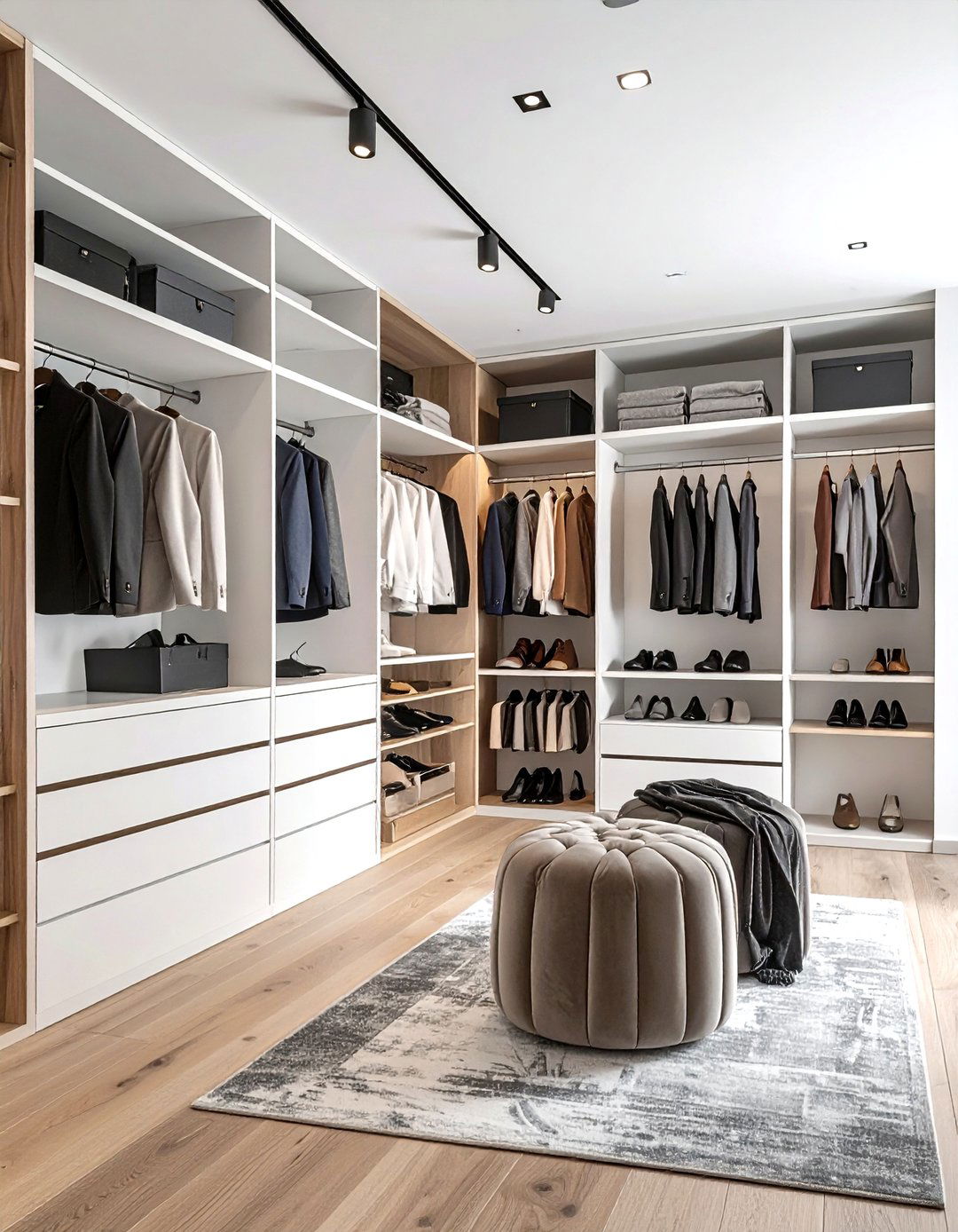 Walk in closet organization - 30 home styling ideas