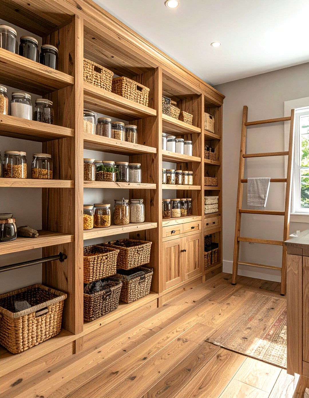 Walk in pantry - 30 long-lasting kitchen ideas