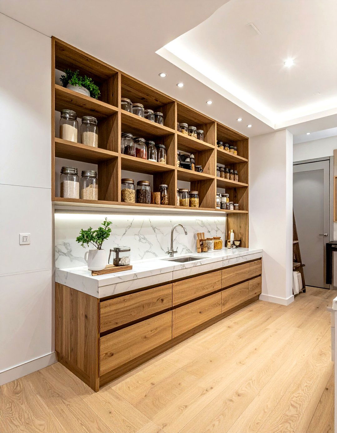 Walk in pantry extension - 30 kitchen addition ideas