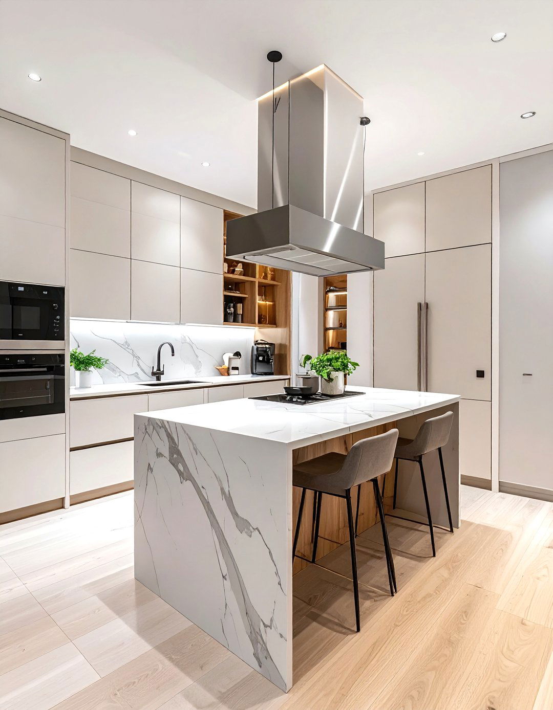 Walk in pantry kitchen - 30 spacious kitchen ideas