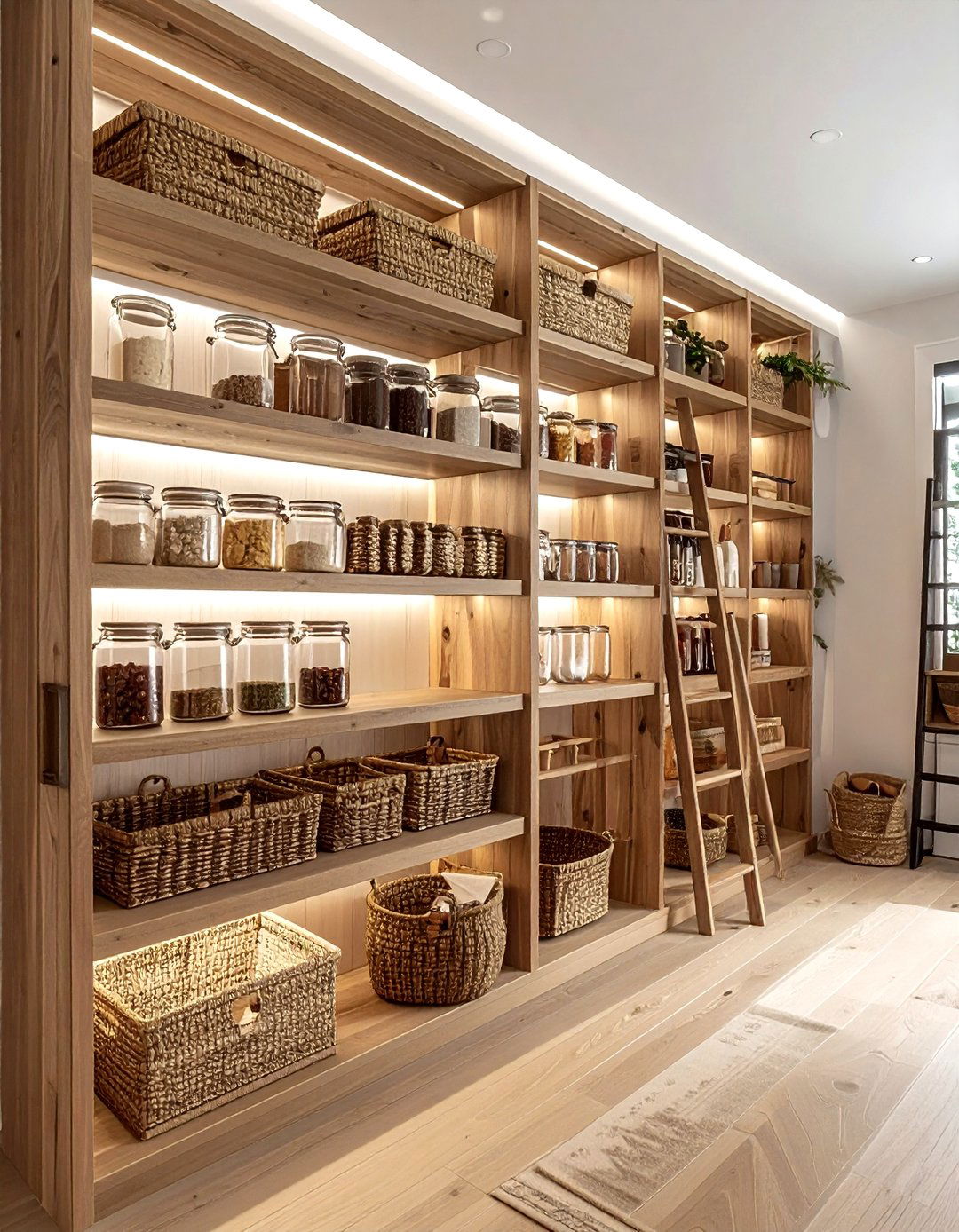 Walk in pantry organization - 30 dream kitchen ideas