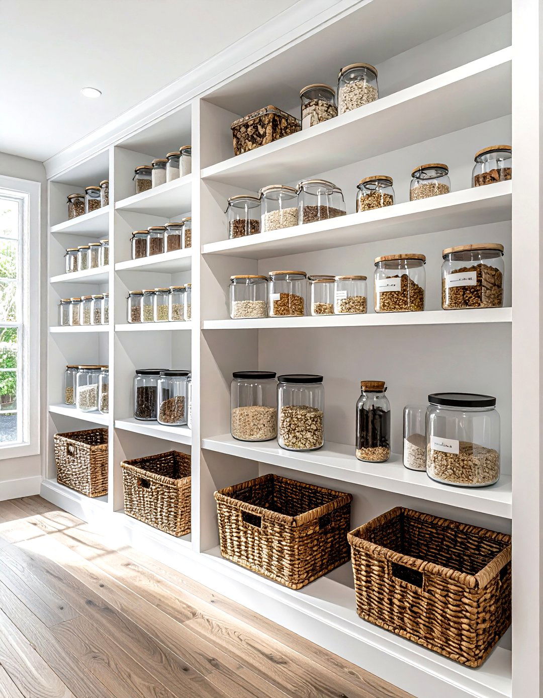 Walk in pantry shelving - 30 kitchen furniture settings