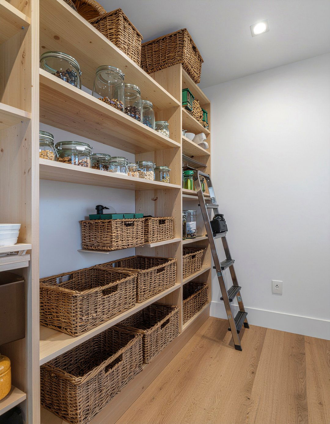 Walk in pantry storage - 30 kitchen remodel ideas
