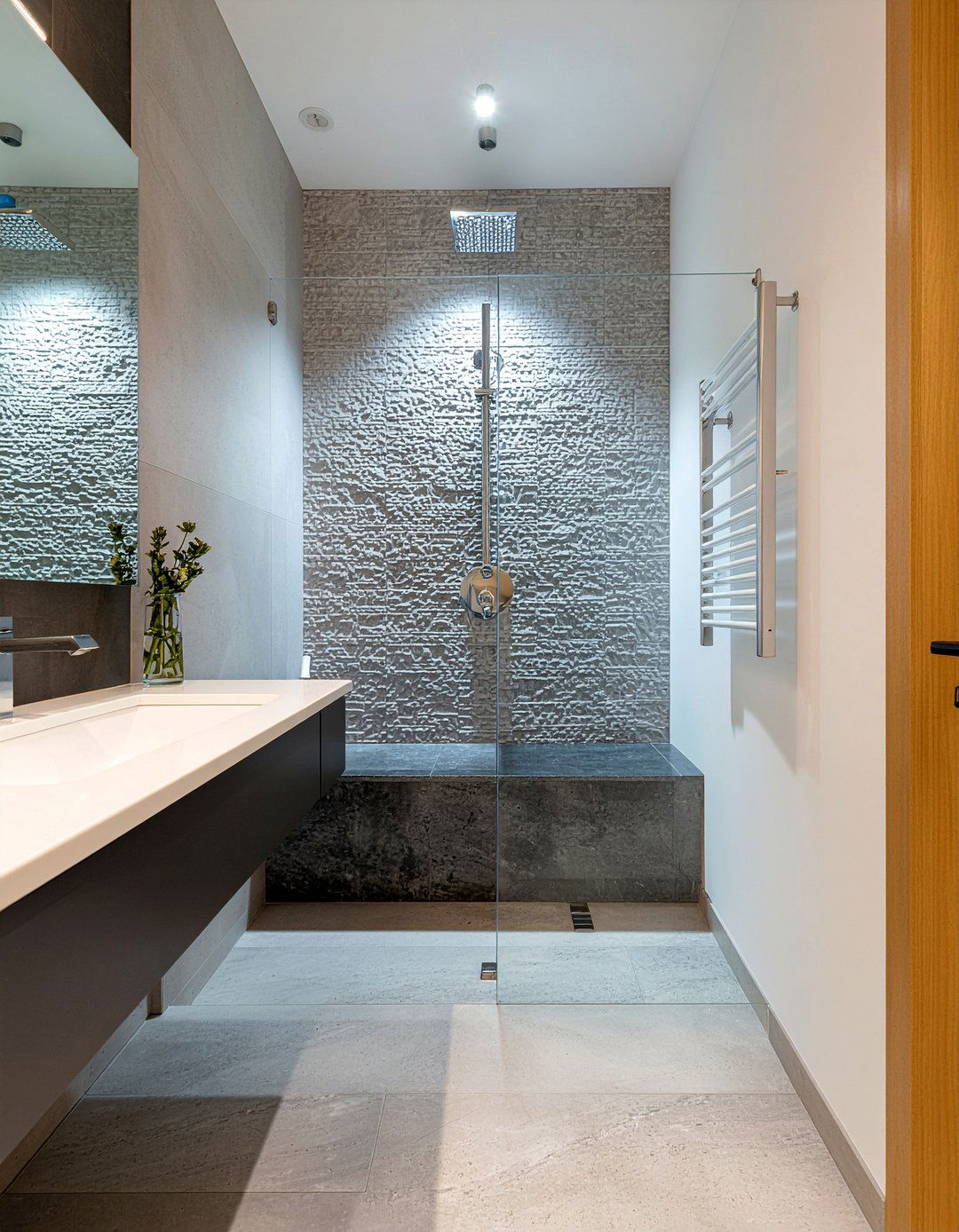 Walk in shower - 30 luxe bathroom ideas