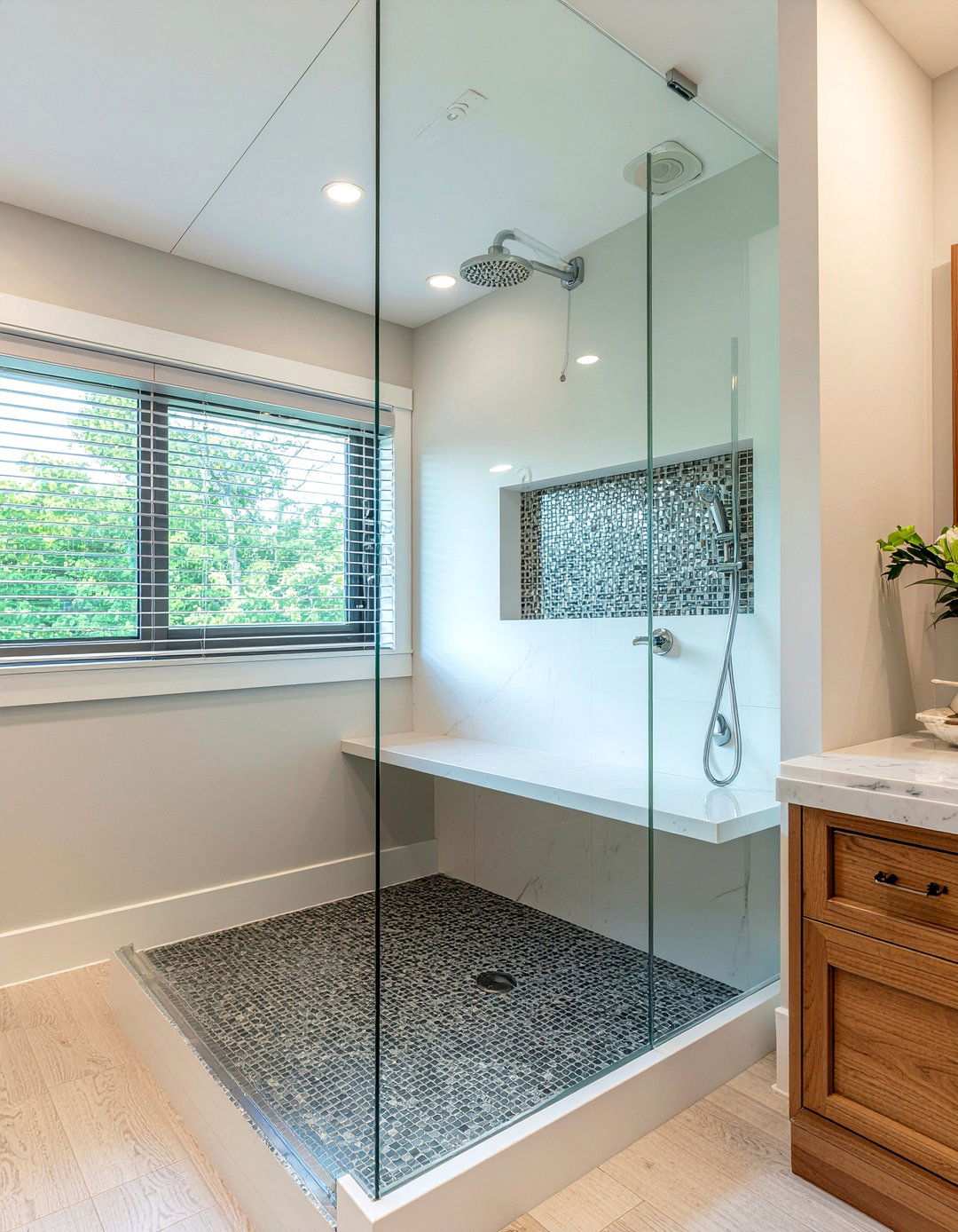 Walk in shower expansion - 30 bathroom expansion ideas