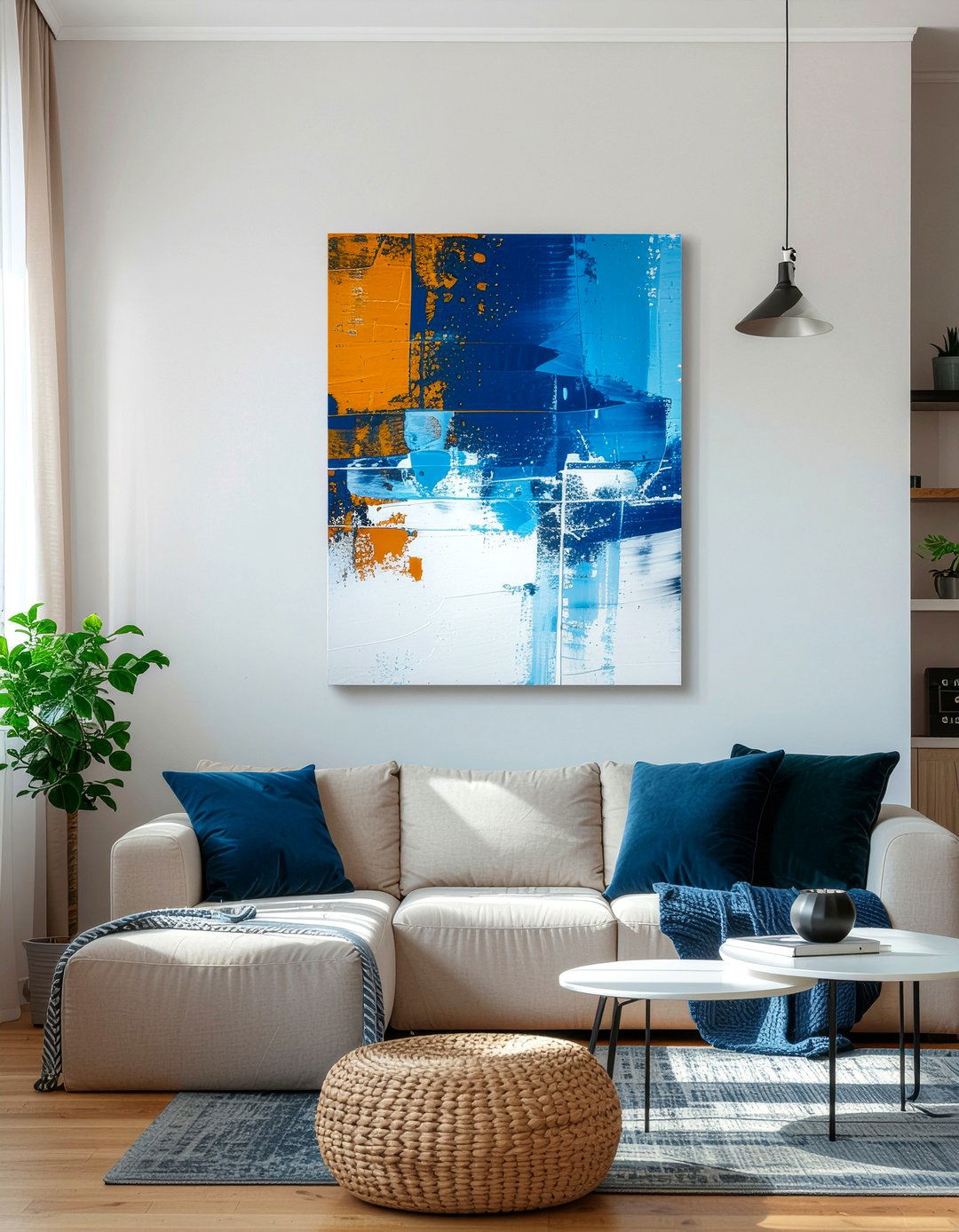 Wall Art - 30 budget living room ideas