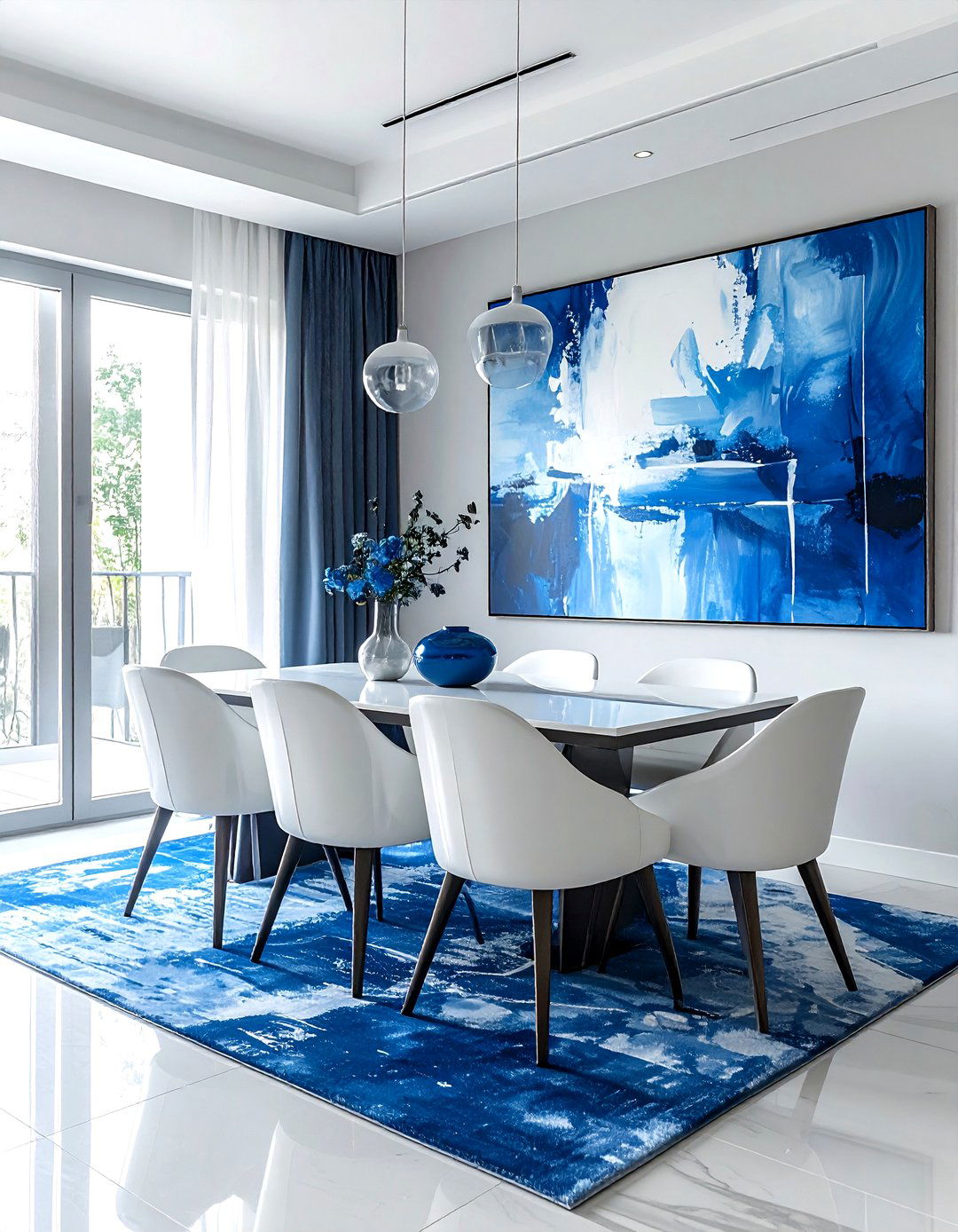 Wall Art Dining - 30 streamlined dining room ideas