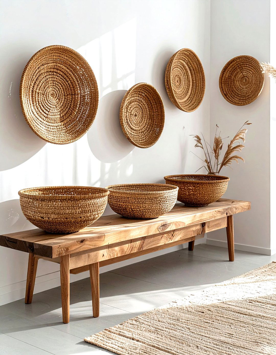 Wall Decor Woven Bowl - 30 bowl decor ideas
