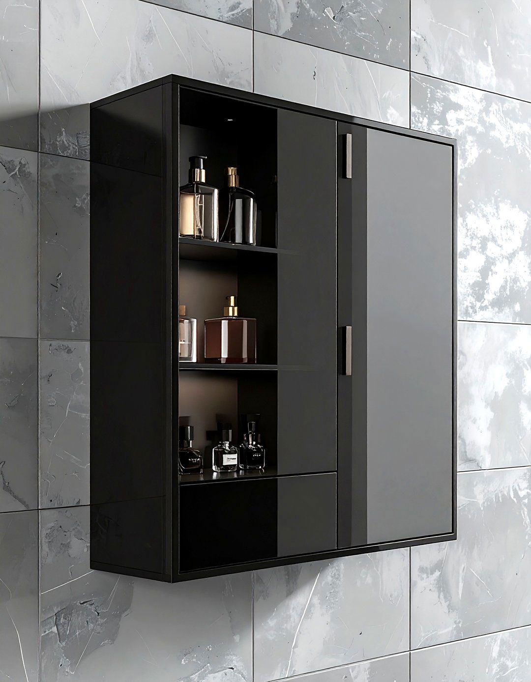 Wall Hung Cabinet - 30 bathroom furniture settings