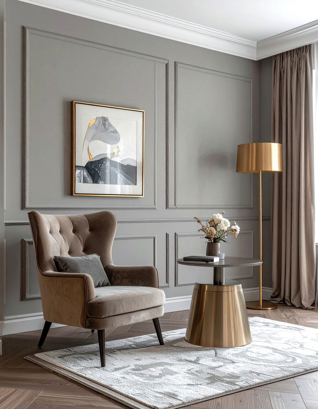 Wall Molding - 30 sophisticated decor ideas