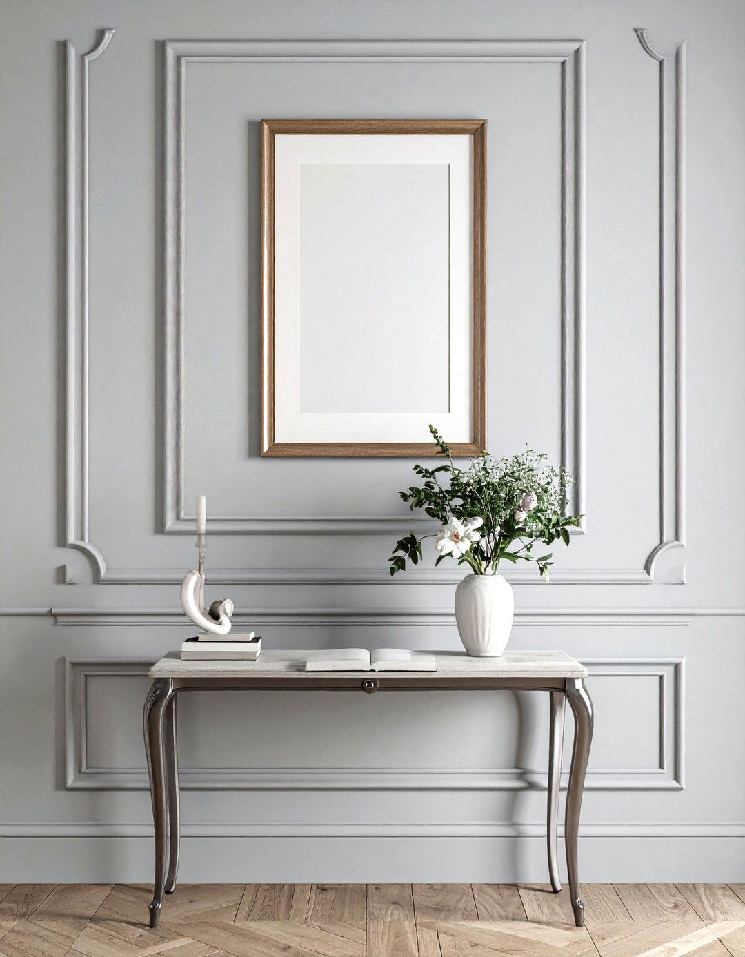 Wall Molding Detail - 30 living room photography ideas