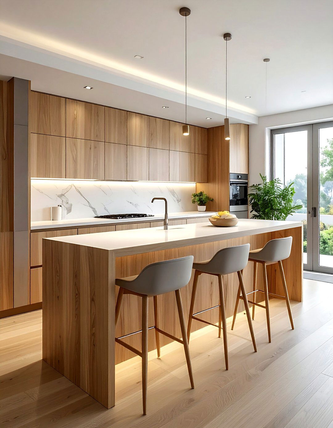 Wall Mounted Breakfast Bar - 30 compact dining room ideas