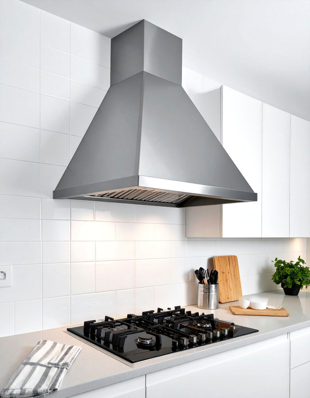 Wall Mounted Canopy Hood - 30 kitchen hood ideas