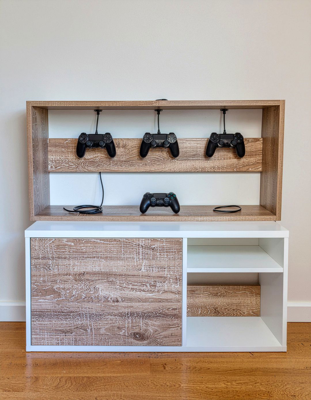 Wall Mounted Controller Rack - 30 game room living room ideas