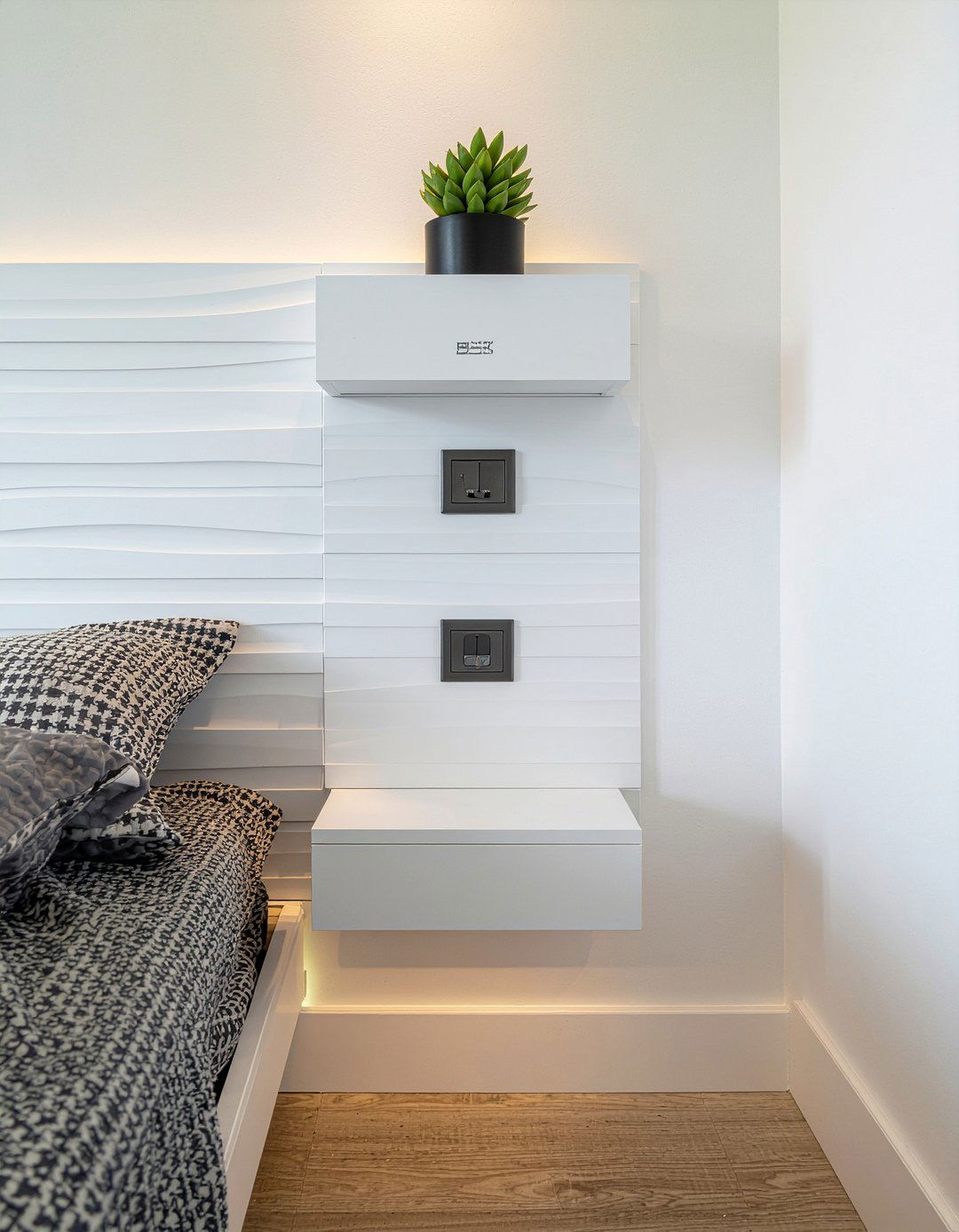 Wall Mounted Drawer - 30 bedroom nightstand alternatives