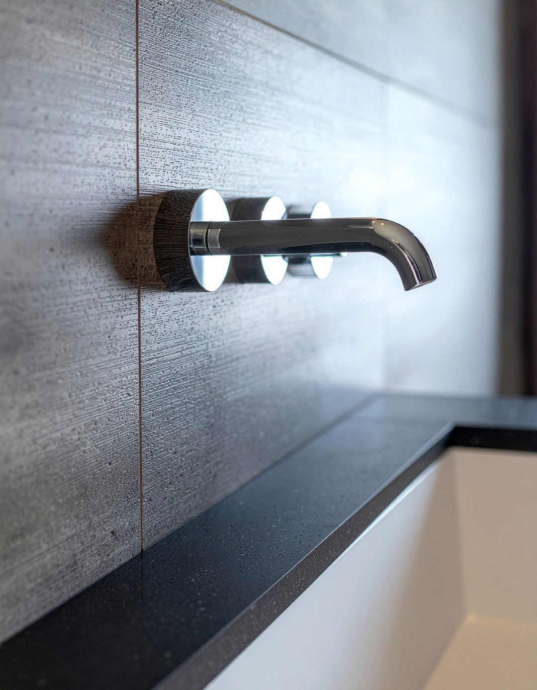 Wall Mounted Faucet - 30 bathroom dramatic change ideas