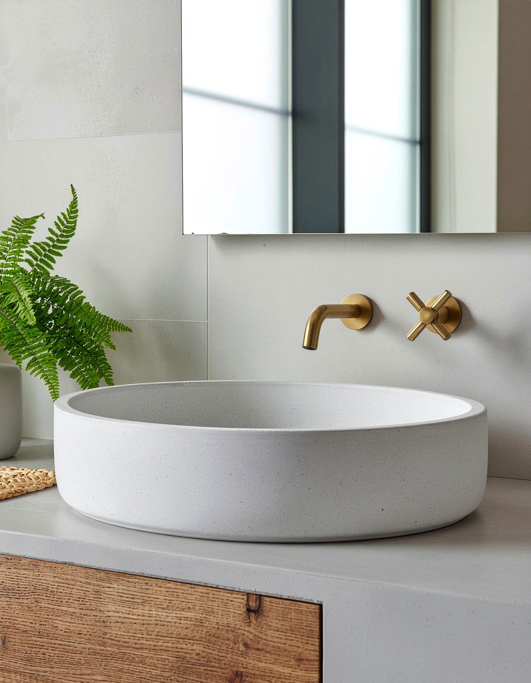 Wall Mounted Faucet - 30 bathroom investment piece ideas