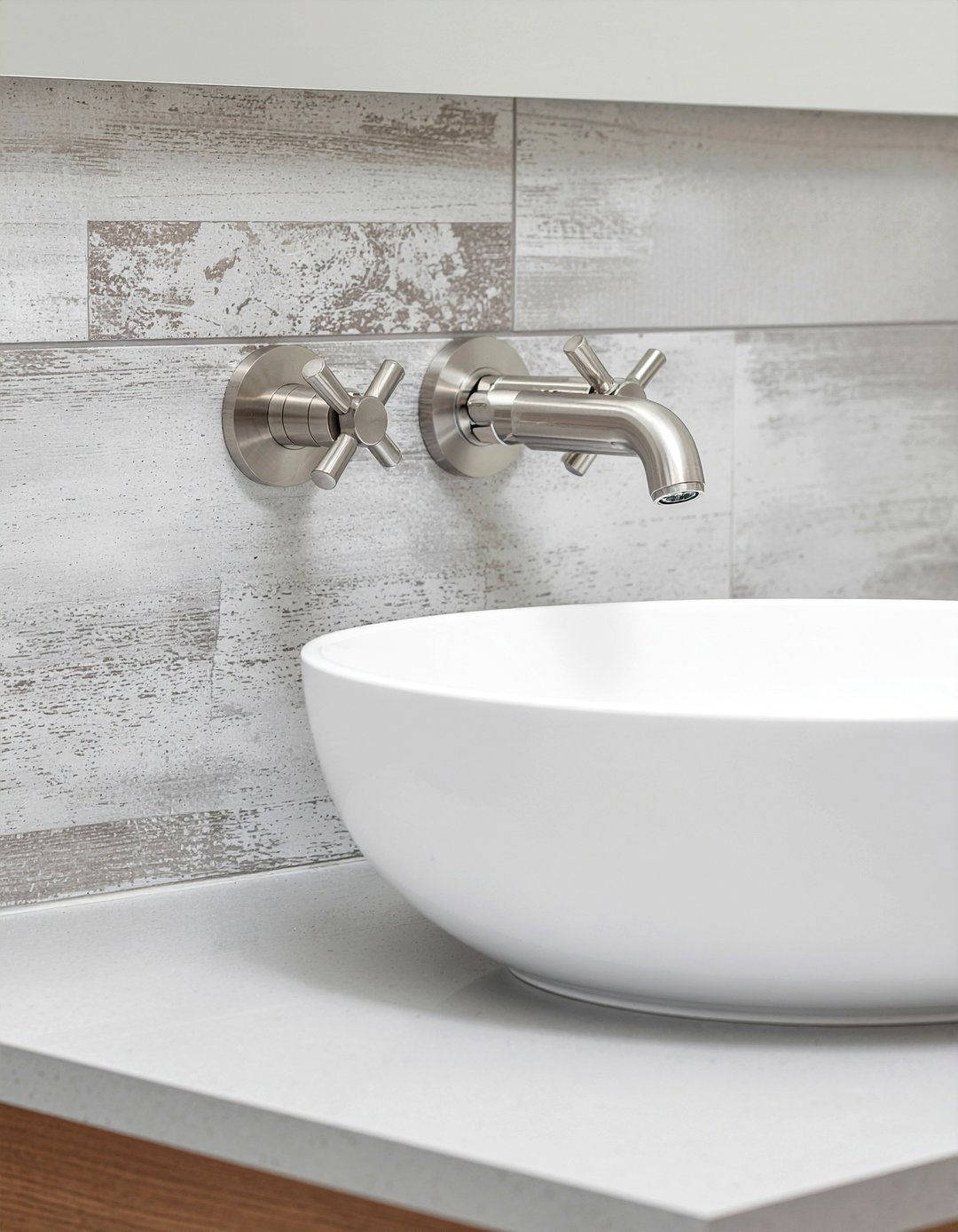 Wall Mounted Faucet - 30 bathroom major renovation ideas