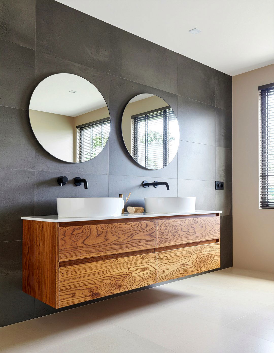 Wall Mounted Faucet Double Vanity - 30 master bathroom double vanity ideas