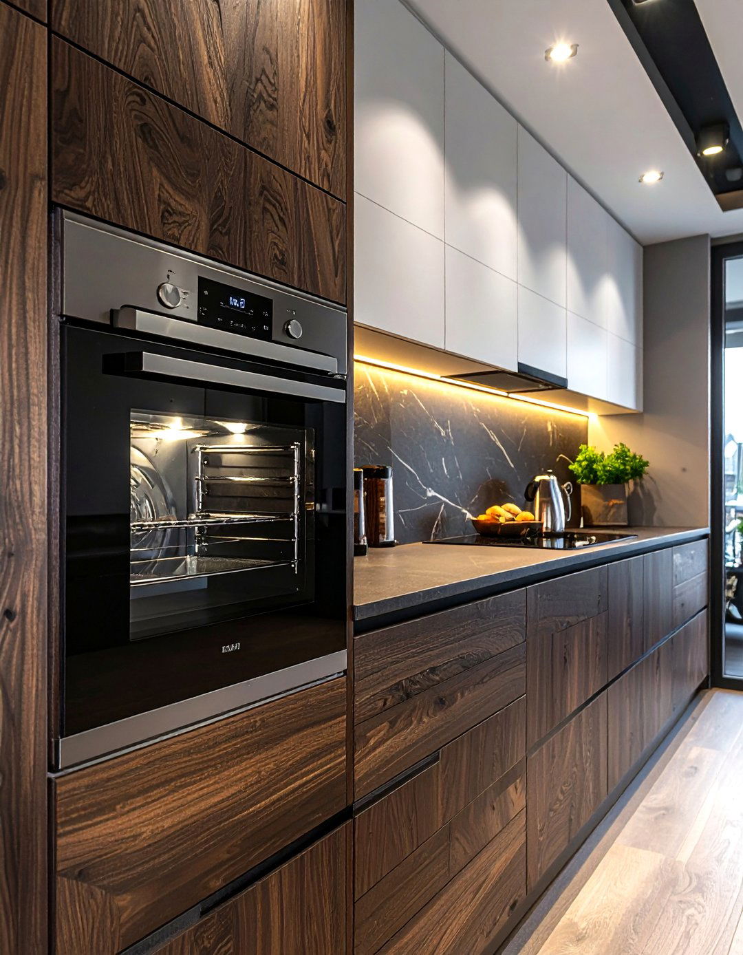 Wall Mounted Oven - 30 senior friendly kitchen ideas