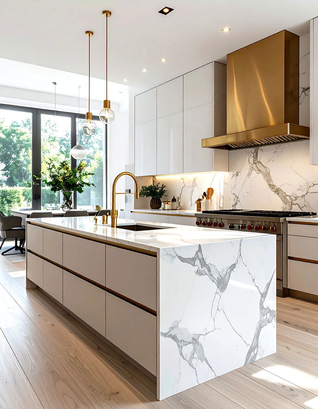 Wall Mounted Pot Filler - 30 high-end kitchen ideas