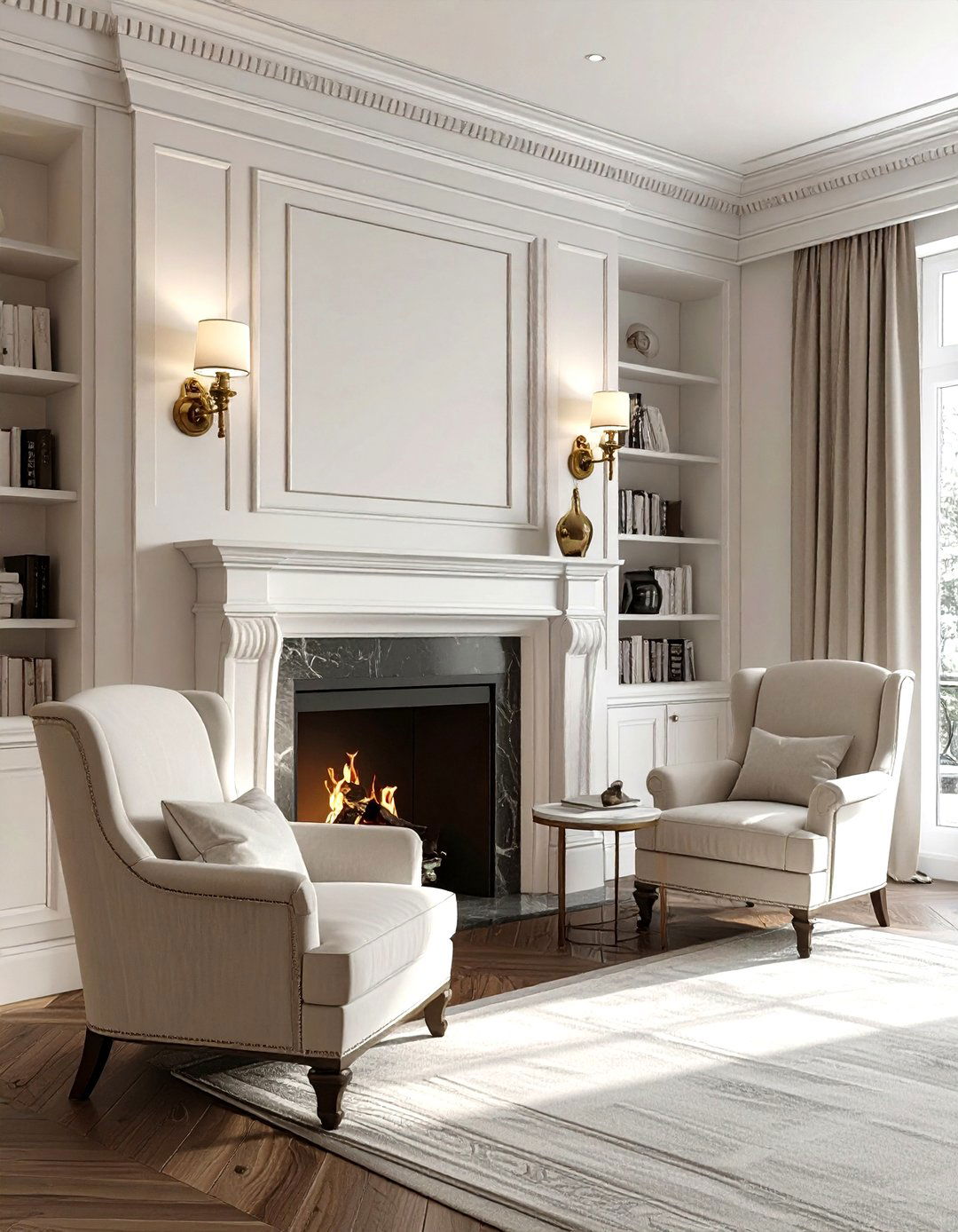 Wall Mounted Sconce - 30 living room lighting design